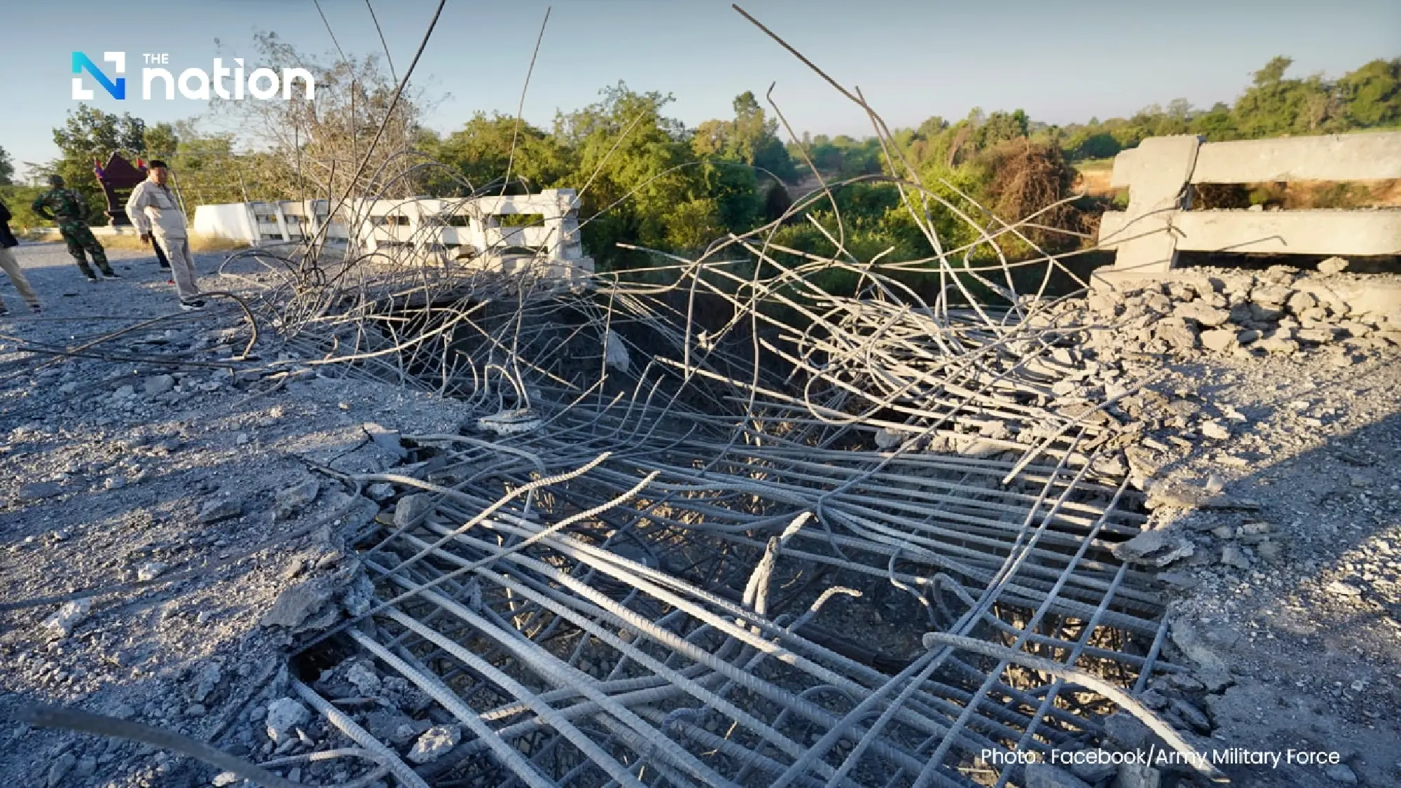 Pesawat F-16 Thailand Bom Jembatan Strategis yang Biasa Dilintasi Pasukan Kamboja